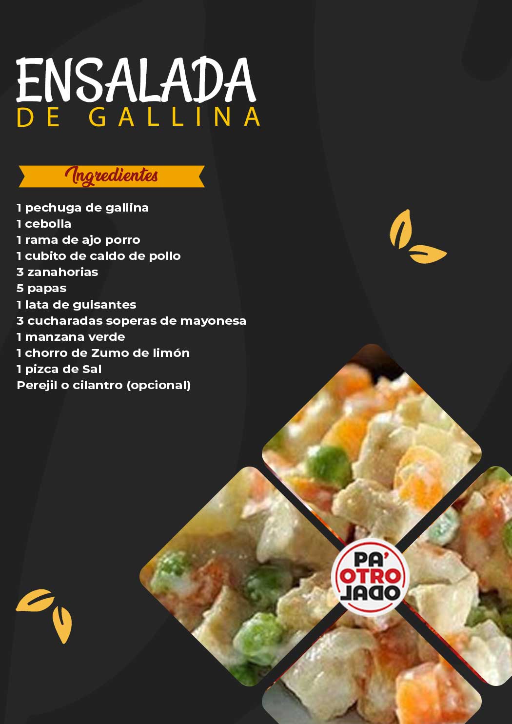Ensalada de gallina