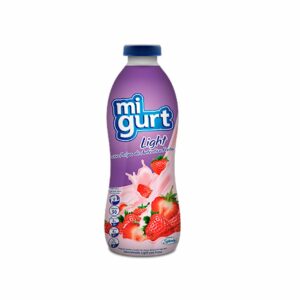 MIGURT LIGHT FRESAS CON TROZOS 750G