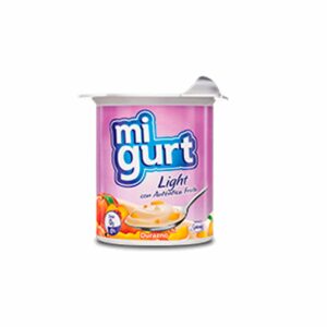 MIGURT LIGHT DURAZNO CON TROZOS 125G