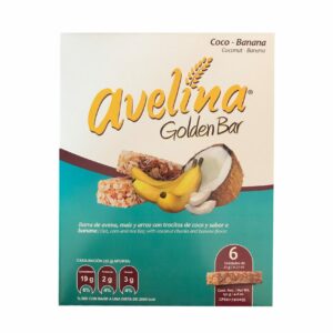 Avelina Golden Bar Banana y Coco 6 unidades