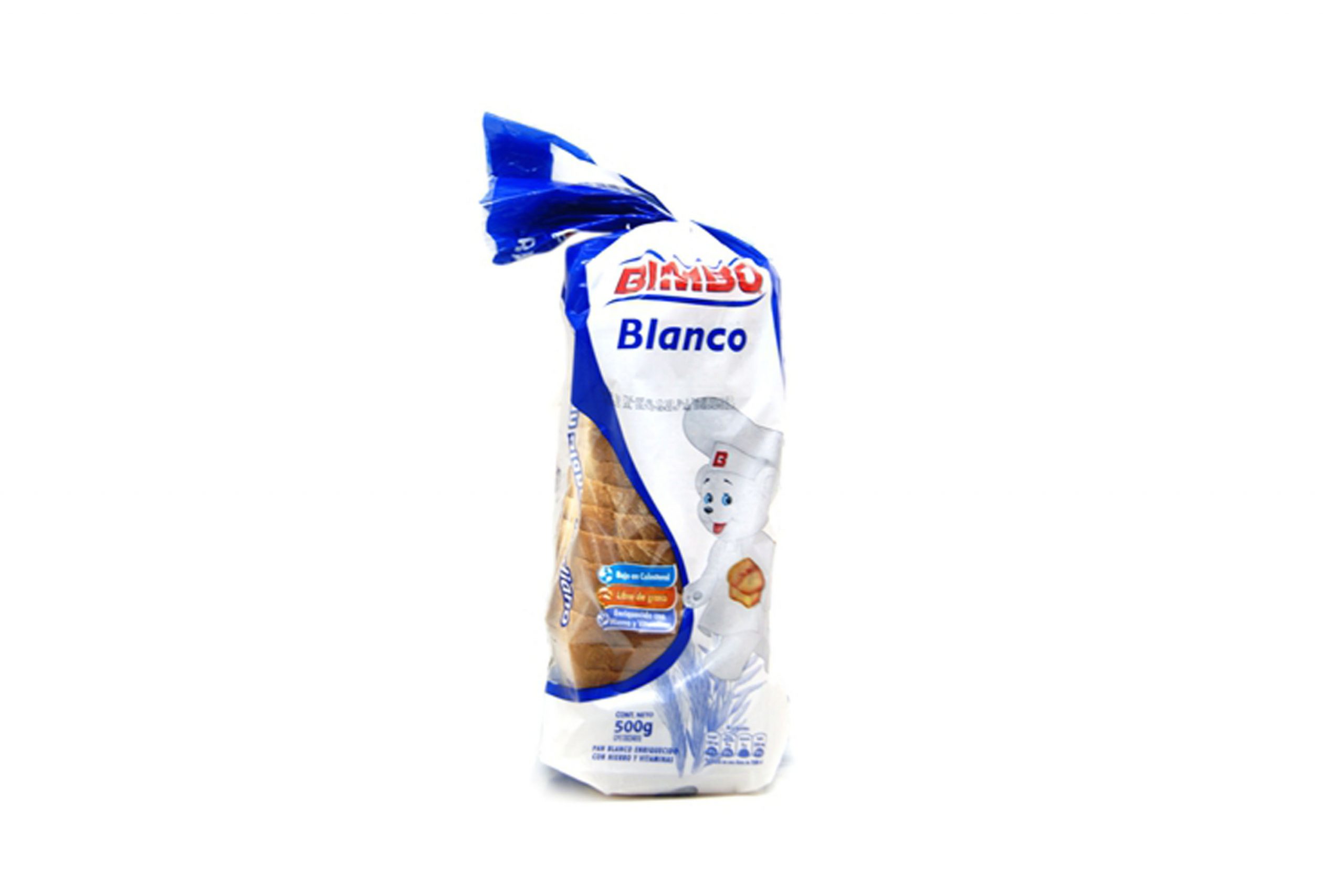 Pan Bimbo Blanco 500 g (Similiar) - Supermercado Paotrolado