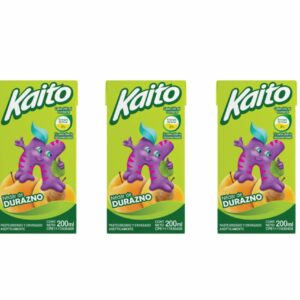 Kaito Jugo De Durazno Tripack 200 ml