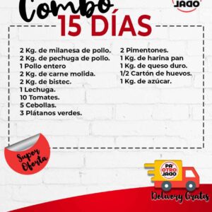 Combo 15 Días