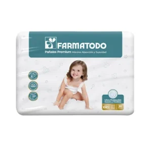 Pañal Farmatodo Etapa 5 Talla XXg 30 Unidades