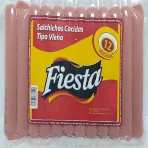 Salchichas Fiesta viena larga ( 12 Unid ) (Similiar)